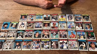 1986 Topps Baseball Cards  Autographed Through the Mail TTM back in 1986 [upl. by Arramas]