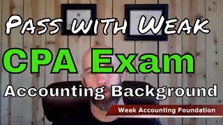 CPA Exam for NonAccounting Background [upl. by Wauters870]