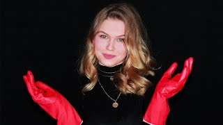 ASMR Latex and Rubber Gloves hand sounds [upl. by Abehsat539]