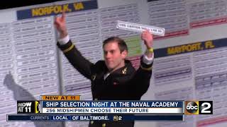 Naval Academy Ship Selection Night [upl. by Lamp621]