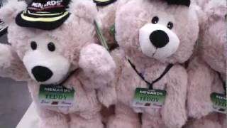 Menards Dancing Teddy Bears 7 AT ONCE [upl. by Arda]