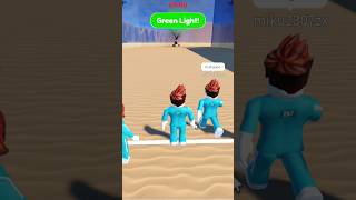 Red light green light squid game gameplay in roblox roblox shorts gaming youtube [upl. by Granoff]