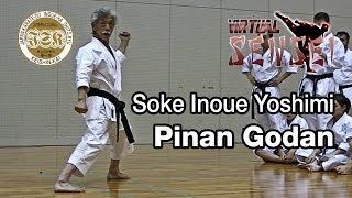 Soke Inoue Yoshimi teaching Pinan Godan  Summer Camp 2013 [upl. by Mafala842]