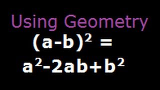 a minus b whole squared  Algebraic formula  Derivation of Algebra identity [upl. by Allyson]