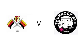 Thurrock TBirds vs Richmond Home 151023 KO 230 TBC [upl. by Nnylakcaj]