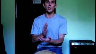 Djembe Lesson Solo Rudiment  Basic Rolls [upl. by Wolfgang]