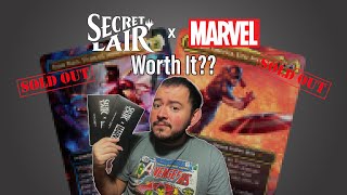 Opening the NEW Magic the Gathering Secret Lair x Marvel Collab  Captain America amp Iron Man [upl. by Friedlander]