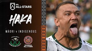 2023 Māori Mens Haka  NRL All Stars  PreMatch Ceremony [upl. by Kamp]