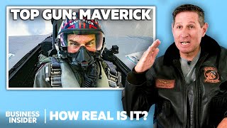 Fighter Pilot Rates Top Gun Action Scenes For Realism  How Real Is It  Insider [upl. by Saucy]