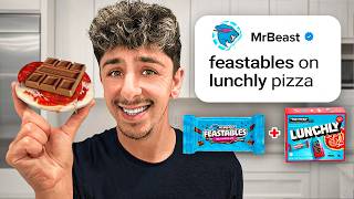 I Tried Weird YouTuber Food Combos MrBeast KSI Logan Paul amp MORE [upl. by Revart]