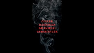 CİNLER HAKKINDA MERAK EDİLENLER [upl. by Talie178]