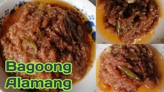 BAGOONG ALAMANG  Pang Negosyo Recipe [upl. by Gideon]