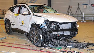 Hyundai Tucson Crash Test [upl. by Warford]