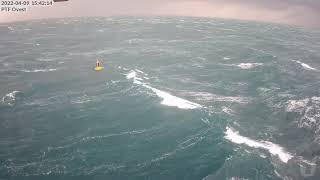 Resinex Buoy for ISPRA During Storm Surge [upl. by Aphra254]