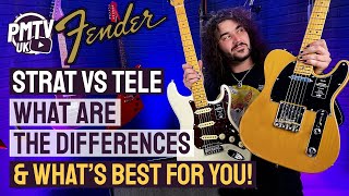 Stratocaster VS Telecaster  Which Is Best For YOU amp What Are The Differences  History amp Review [upl. by Schmitz863]