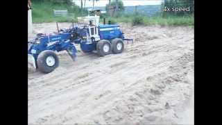 114 Scale Model of Motor Grader in Sand Pit  Timelapse [upl. by Chui]