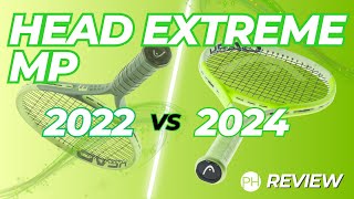 REVIEW HEAD EXTREME 2024 vs 2022  Tennis Racket Comparison  Is it worth upgrading  PH Tennis [upl. by Grail]