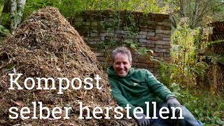 Kompostierung im Hausgarten  Teil 1 [upl. by Aroz]