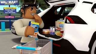 DAD SCHOOL MORNING ROUTINE ALONE RUNNING ERRANDS amp CHORES Roblox Bloxburg Roleplay [upl. by Cykana]