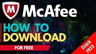 Crack McAfee Total Protection  Free Key  McAfee Antivirus 2023  Free AV [upl. by Moulton662]