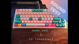 GMMK Pro  C3 Tangerines [upl. by Eeryk172]