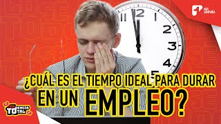 El tiempo ideal para durar en un empleo según ‘Tendencia Total’ de Canal 1 [upl. by Idieh]