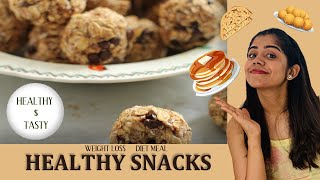 Healthy snack recipes weight loss diet Evening snacks  Oats recipe  pancakes jismavimal [upl. by Oniram]