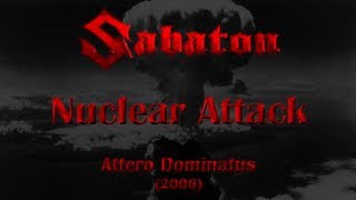 Sabaton  Nuclear Attack Lyrics English amp Deutsch [upl. by Eelynnhoj]