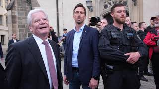 12042024Bautzen Bautzener Reden vor und in dem Dom mit Joachim Gauck [upl. by Ayikur]