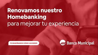 ¿Cómo ingresar al nuevo Homebanking de Banco Municipal [upl. by Ninette94]