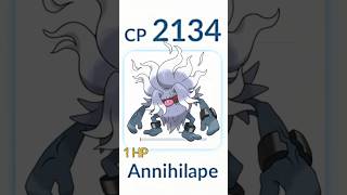 1 HP✨️Shiny Annihilape Destroy Grunt Badly pokemongo [upl. by Sirraf]