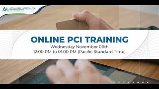 Webinar  PCI Educational Training  Understanding the latest PCI DSS Standards  Register Now [upl. by Nolyarb]