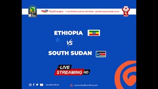 ETHIOPIA vs SOUTH SUDAN Live  U20 Africa Cup of Nations AFCON CECAFA Qualifiers 2024 [upl. by Nohsed563]