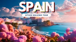 Exploring Sitges A Charming Coastal Walking Tour 🌊🚶‍♀️ 20 May 2024 [upl. by Aserehs]