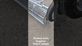 rouleau brise fougères nature foret migwelding [upl. by Nesyaj]