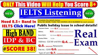 IELTS LISTENING PRACTICE TEST 2024 WITH ANSWERS  30102024 [upl. by Goldshell558]