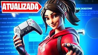 ATUALIZOU A MELHOR CONFIGURAÇÃO DE FORTNITE PARA CONTROLE MELHOR CONFIGURAÇÃO PARA CONSOLE PS4PS5 [upl. by Nahsad13]