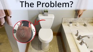 How to Fix a Toilet That Runs Intermittently  Easy Fix [upl. by Rodgiva]