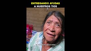 Entregando ayudas a nuestros Tíos elhuaracheoaxaqueño ayudasocial viralvideo [upl. by Annibo959]