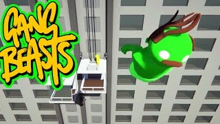 Gang Beasts  Fly Away Father and Son Gameplay [upl. by Enois]