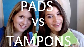 PADS vs TAMPONS [upl. by Anigger]