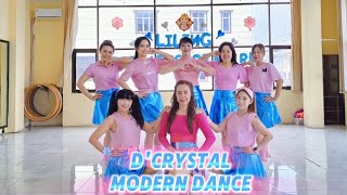 ZHI SHI TAI AI NI REMIX  MODERN DANCE DCRYSTAL GROUP DANCE [upl. by Ridgley961]