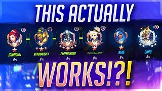 THIS TROLL COMP ACTUALLY WORKS IN GM Overwatch 5 Supports amp 1 Junkrat vs GOATS [upl. by Chrissy]