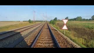 Aarhus Lightrail  Lystrup to Aarhus H  Driver POV [upl. by Matthieu354]