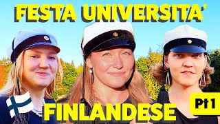 INTERVISTE in FINLANDIA agli STUDENTI UNIVERSITARI DOMANDE alla FESTA delle MATRICOLE da ITALIANI [upl. by Neffets]