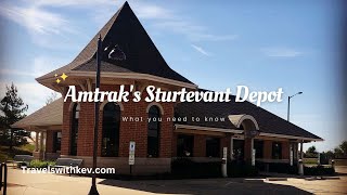 Amtrak’s Sturtevant Depot Station [upl. by Aryam]