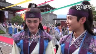 ENG【Hwarang Ep 5 Behind The Scenes】Park Seo Jun Park Hyung Sik Go Ara [upl. by Rosamund]