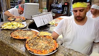 Autentica Pizza romana nella famosa Pizzeria da quotRemo a Testaccioquot iscriviti Romafood [upl. by Kushner]