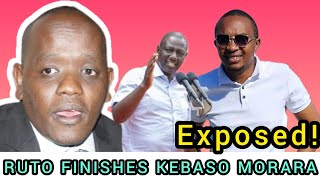 KEBASO MORARA EXPOSED WHAT RUTOS MAN DENNIS ITUMBI HAS DONE TO STOP MORARA FROM EXPOSEING RUTO [upl. by Caplan709]