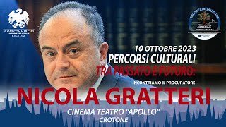 CONVEGNO GRATTERI 10 OTTOBRE 23 CROTONE [upl. by Gideon610]